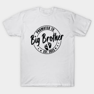 Promoted To Big Brother Est 2023 T-Shirt